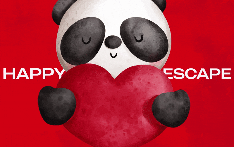 Happy Escape Panda Gift Card