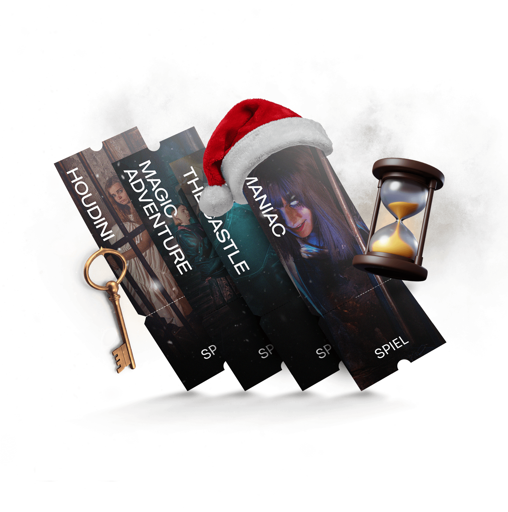 Mega Kombi: 4 herausfordernde Escape Rooms - Bundle photo